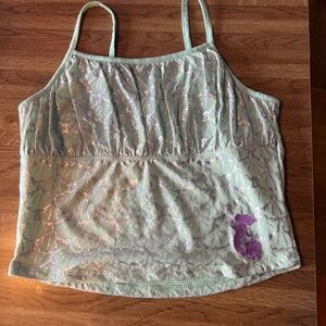 Little Mermaid Tank/Crop Top
